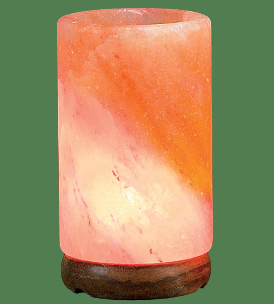 Himalayan Salt Lamp Shaped Pink Cylinder Diffuser