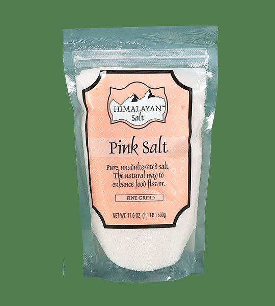 500g FINE Pink Himalayan Salt - 100% Natural Organic Unrefined Pure Edible  Salt